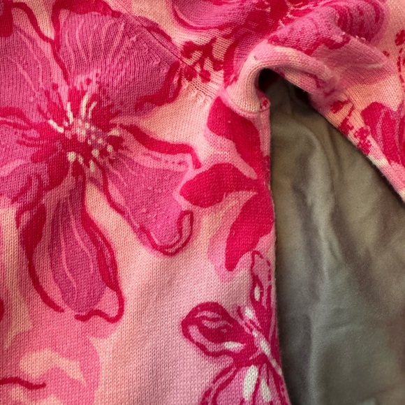 Lilly Pulitzer Sweater Size M Breast Cancer Print - Picture 3 of 6
